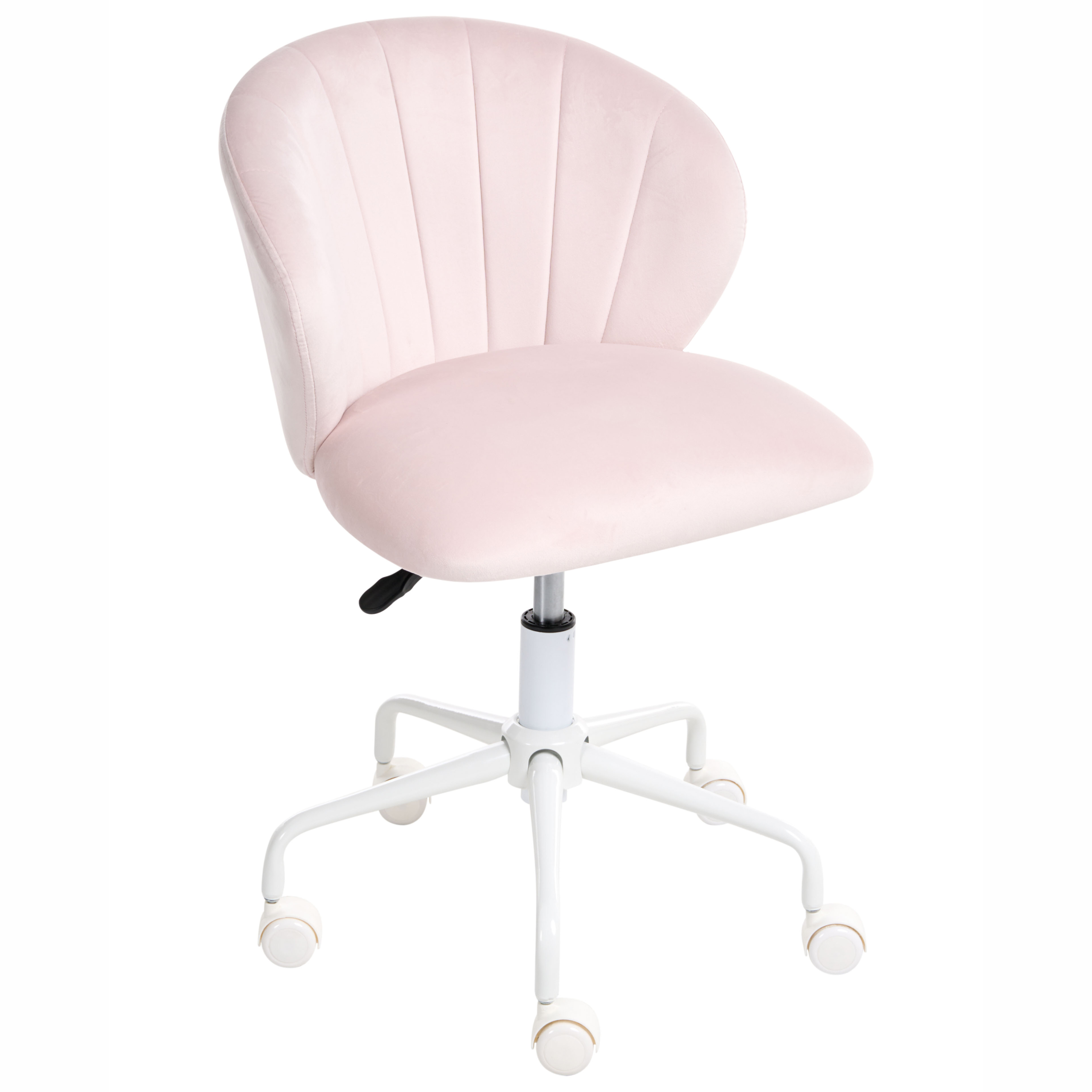 Skrivebordsstol CHEERFUL Velour Pastellrosa
