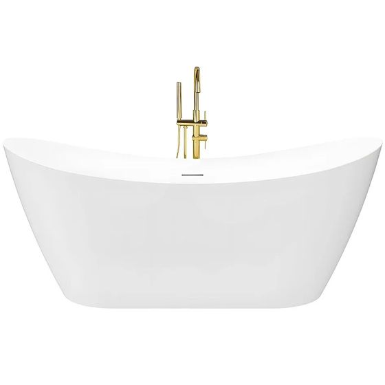 REA fritstående badekar Ferrano Slim 170 Hvid, 170x80x72cm