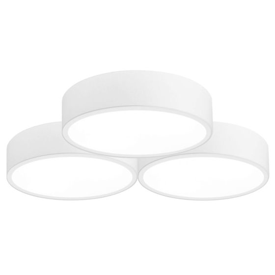 TOOLIGHT loftlampe APP879-C TRIPLE 40CM Hvid 46x49x5cm