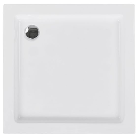 Brusekar AMPAY 90 x 90 x 5 cm Hvid