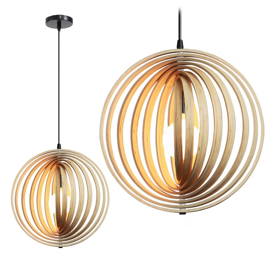 TOOLIGHT hængende loftlampe APP1278-1CP BOHO Beige 42x42x42cm