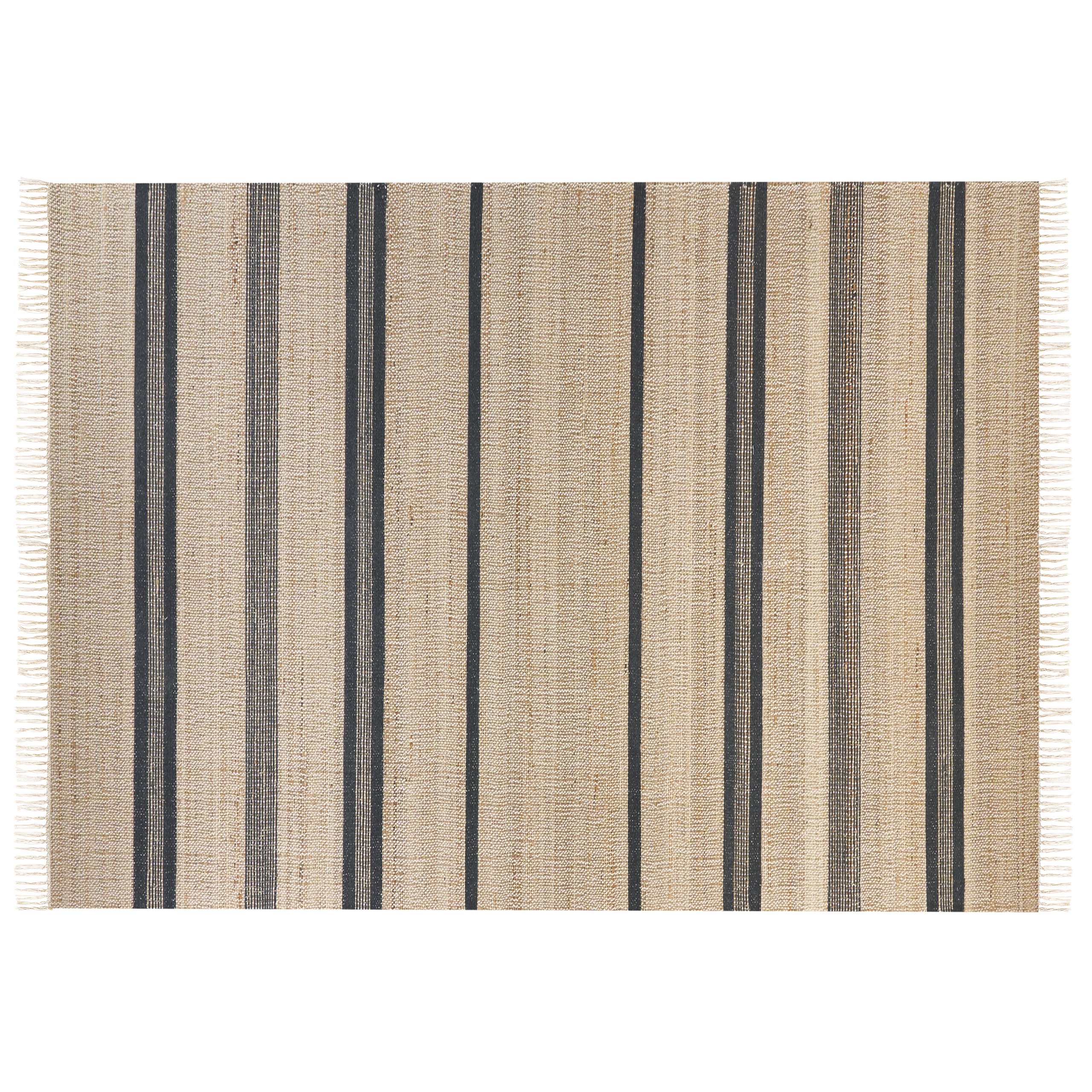 Gulvtæppe TALPUR Grafit 160 x 230 cm Jute