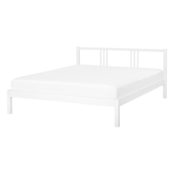 Seng Fyretræ VANNES 140 x 200 cm Hvid