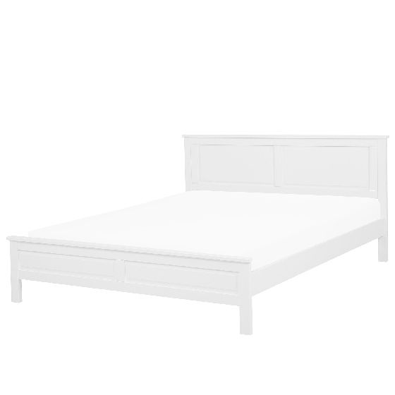 Seng Fyretræ OLIVET 160 x 200 cm Hvid