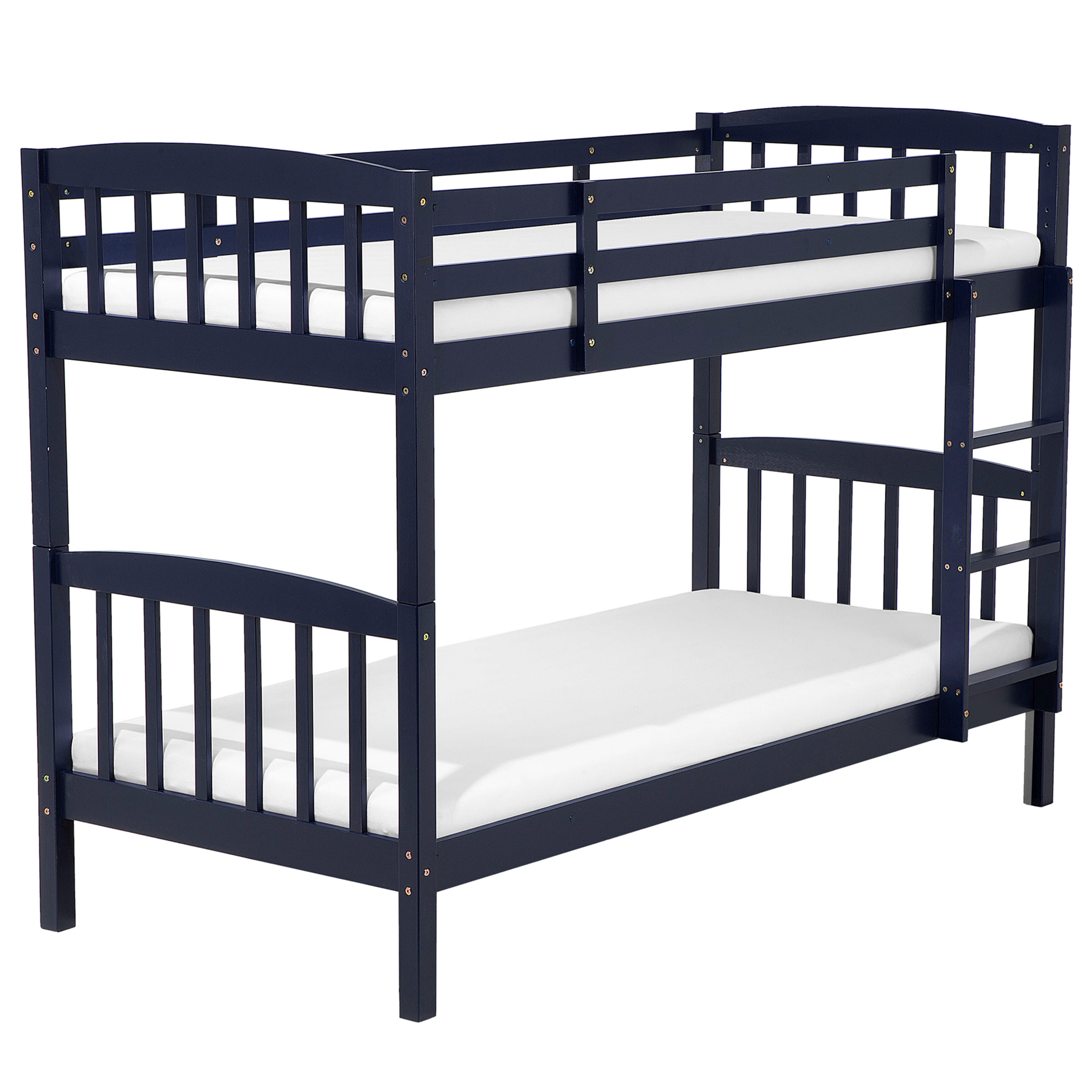 Køjeseng Fyretræ REVIN 90 x 200 cm Navy Blå