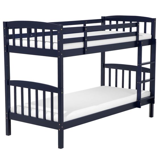 Køjeseng Fyretræ REVIN 90 x 200 cm Navy Blå