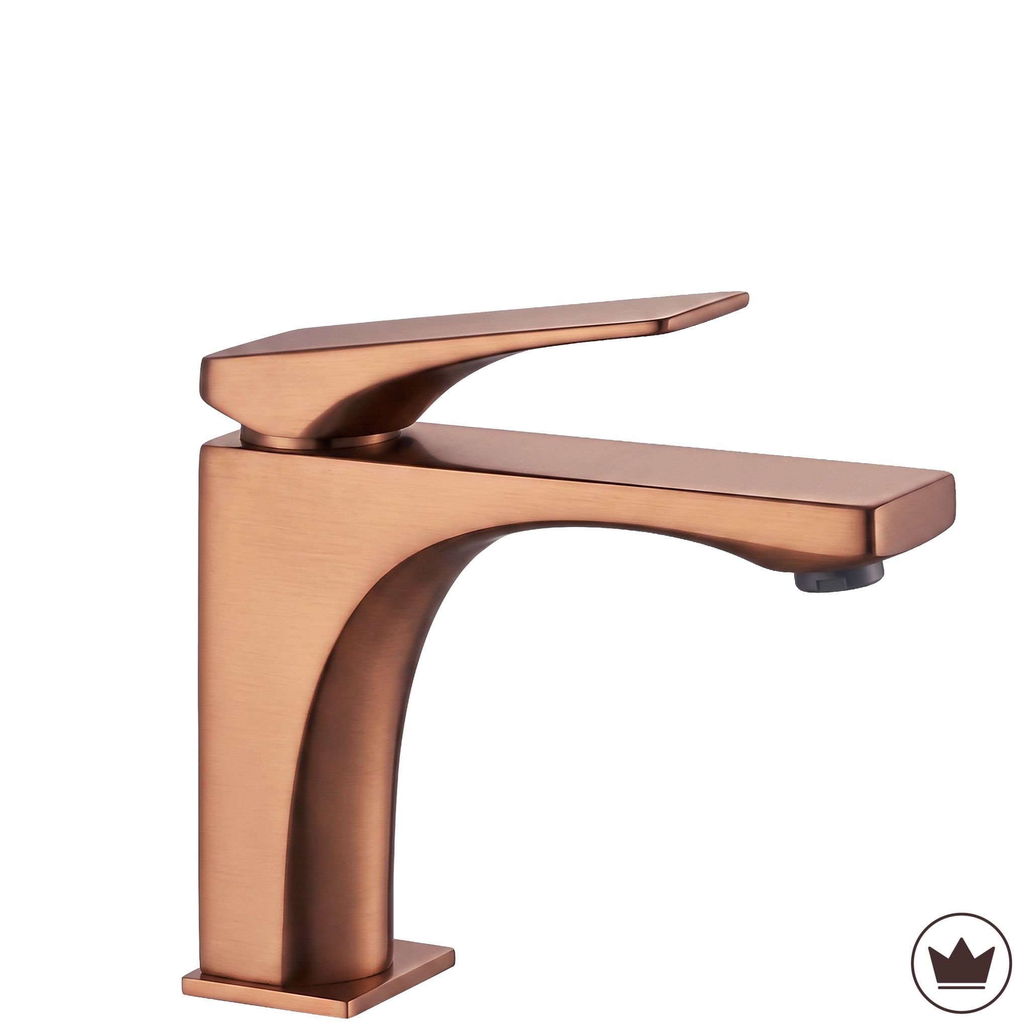 REA Premium håndvaskarmatur Joe , Børstet kobber, 12,5x4,5x16,5cm