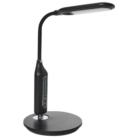 LED skrivebordslampe CYGNUS Med dæmpning Metal Sort