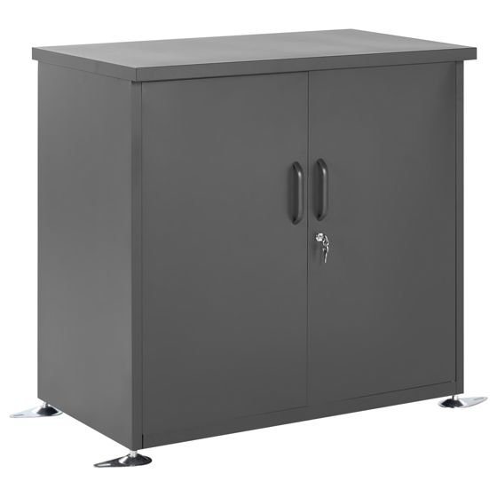 Haveskab DORGALI 93 cm 88 cm Metal Grafit