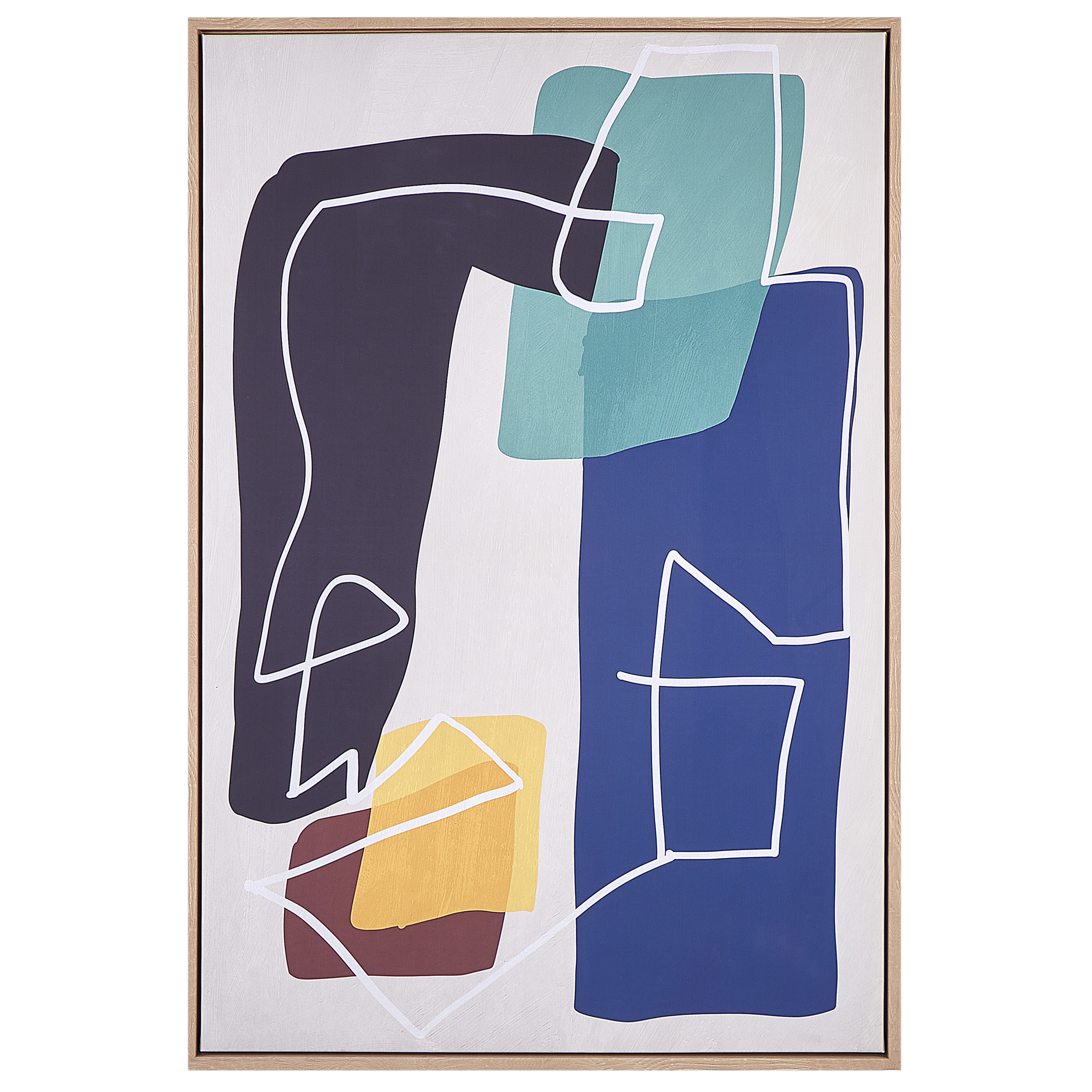 Lærred FRISA 63 x 99 cm Abstrakt motiv Multifarvet