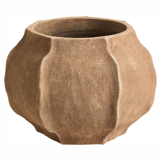 Urtepotte INNTAL 43 cm Beige