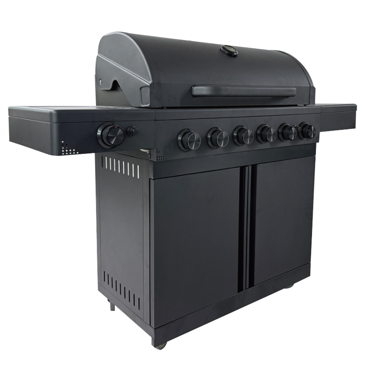 Lucifer Gasgrill Black 6+1