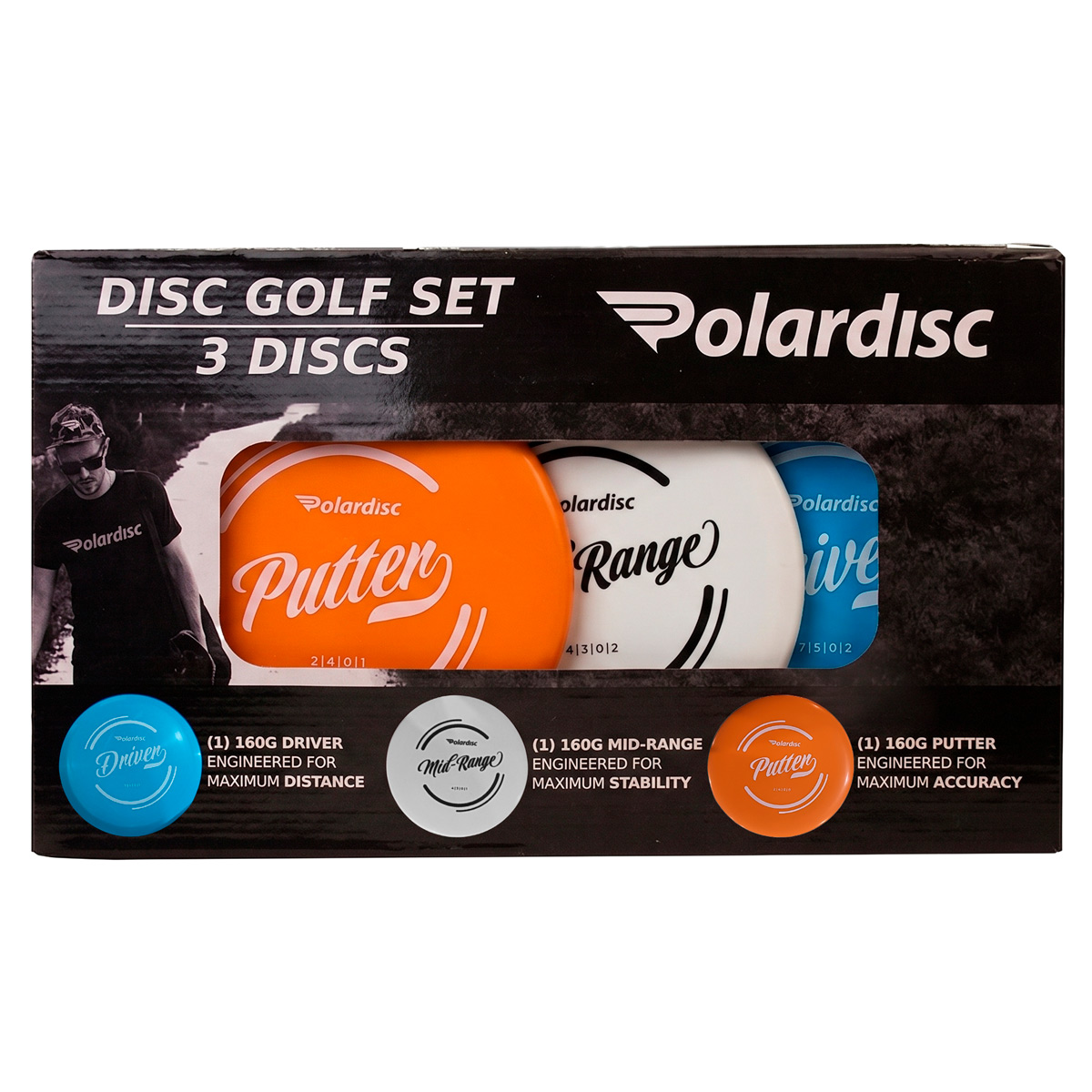 Polardisc Disc sæt - 3 diske