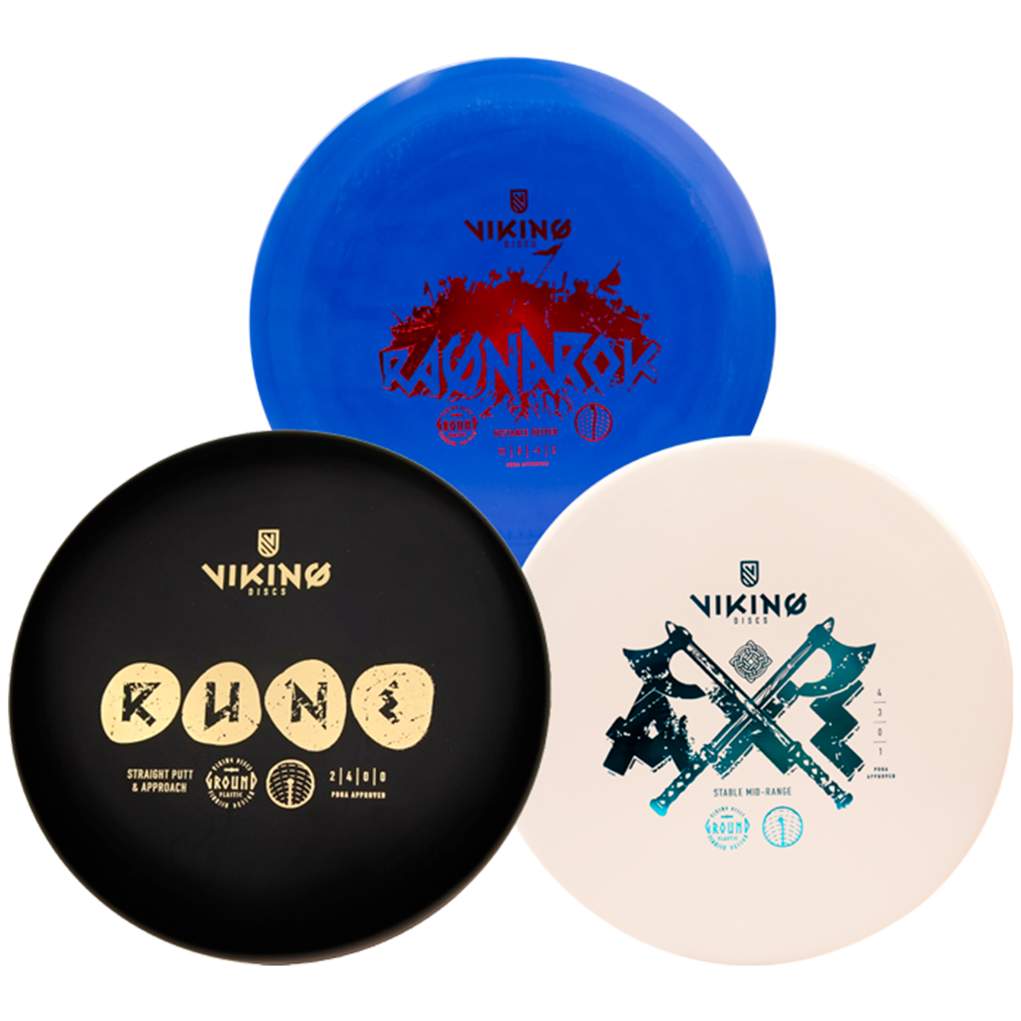 Viking Discs 3 Disc-pakke