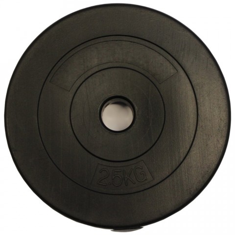 Fit'n Shape Vinyl Vægtskive (2x2.5-15kg) 30mm