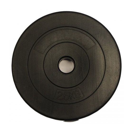 Fit'n Shape Vinyl Vægtskive (2x2.5-15kg) 30mm