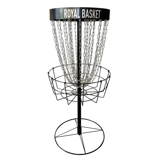 Viking Discs Royal Basket Disc Golf Kurv, Black Edition
