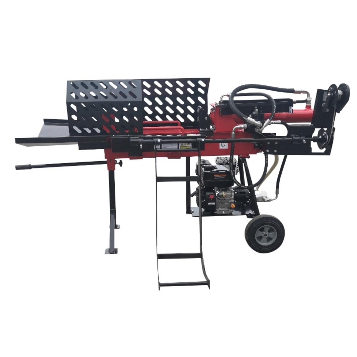 Timco brændekløver med benzinmotor og ben 12T