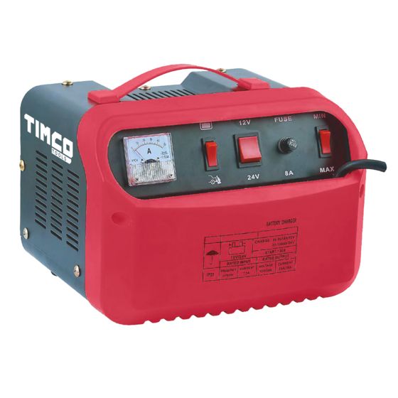 Timco nødstarter / batterilader 12/24V 130A