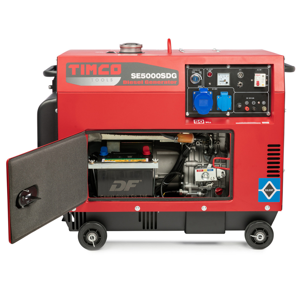 Timco dieselgenerator SE5000SDG 230 V