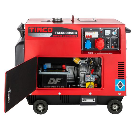 Timco dieselgenerator TSE5000SDG 400 V