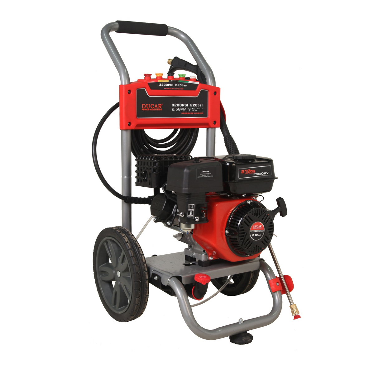 Ducar selvansugende højtryksrenser DGPW3200H 228 bar