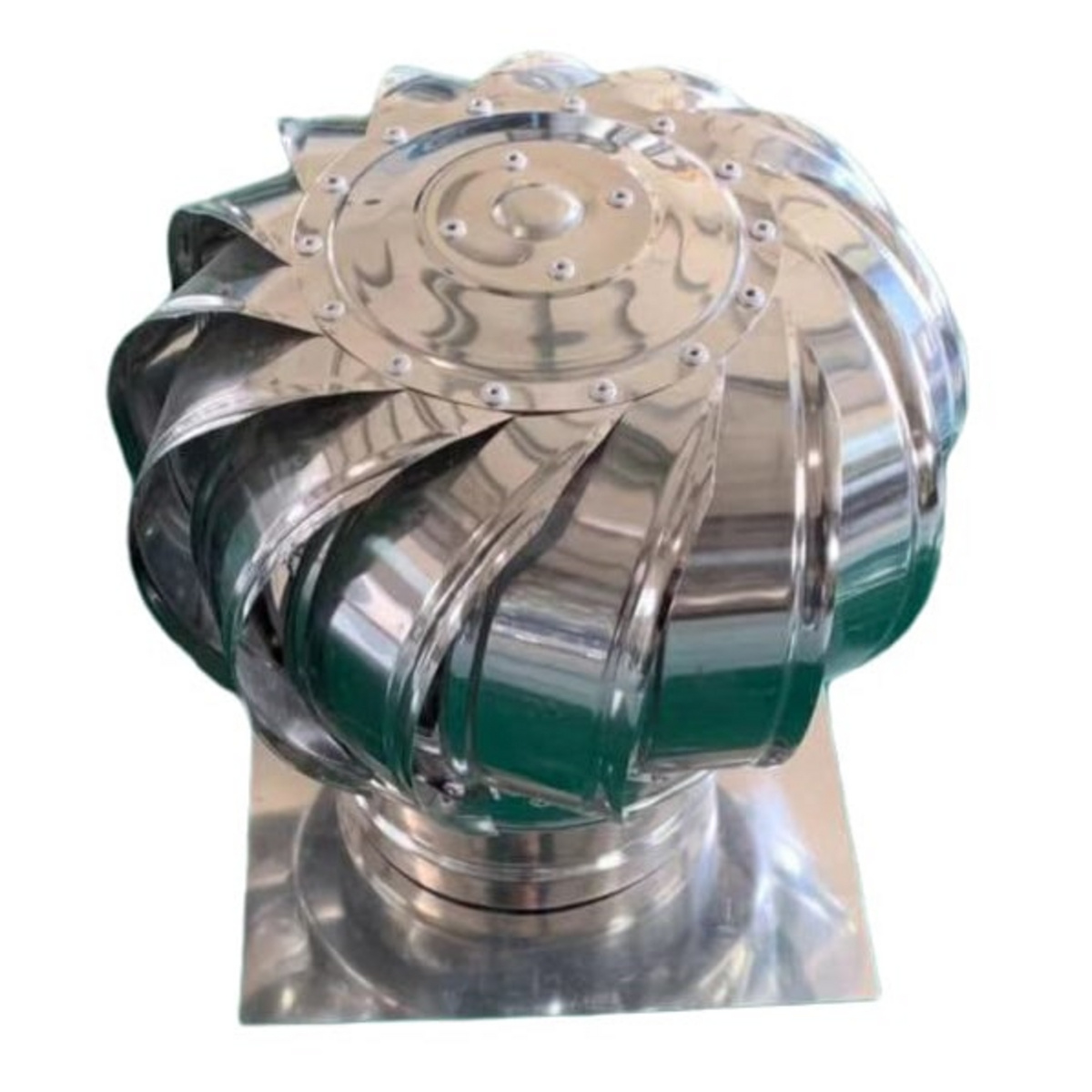 Finnbear skorstens-trækforbedrer + monteringsplade 150 mm