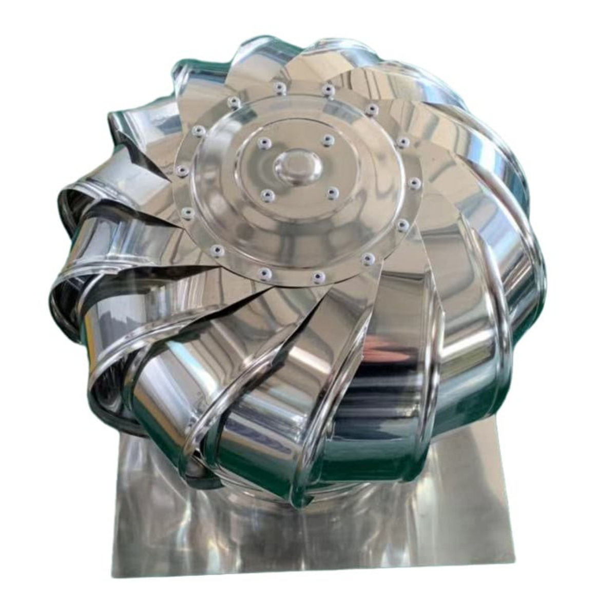 Finnbear skorstens-trækforbedrer + monteringsplade 200 mm