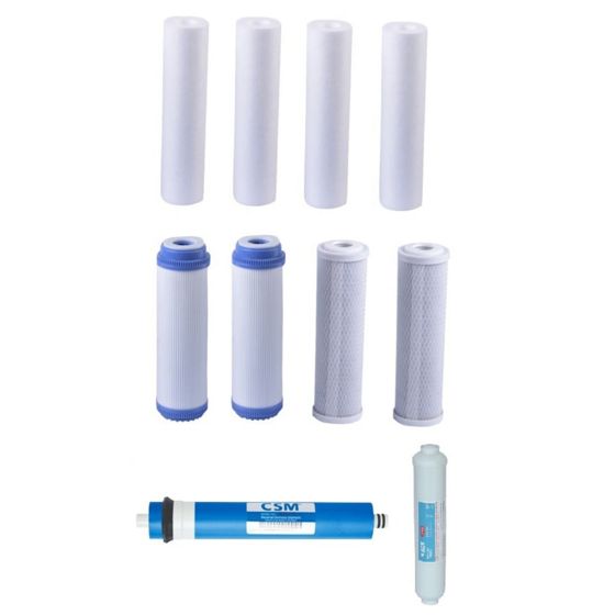 Adwasys udskiftningsfiltersæt til omvendt osmose F370