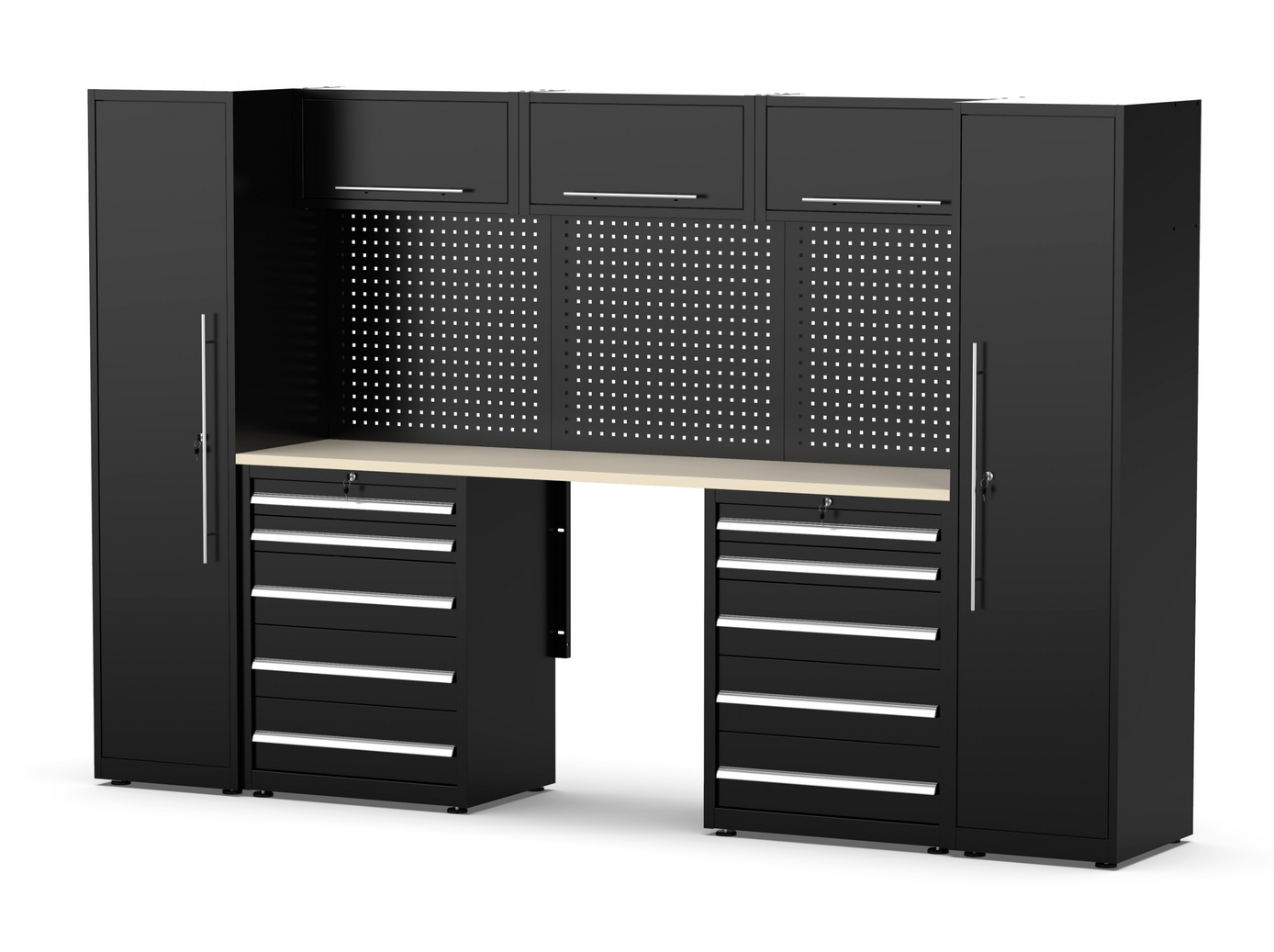 Timco værktøjsskab Elite 325x55x205 cm