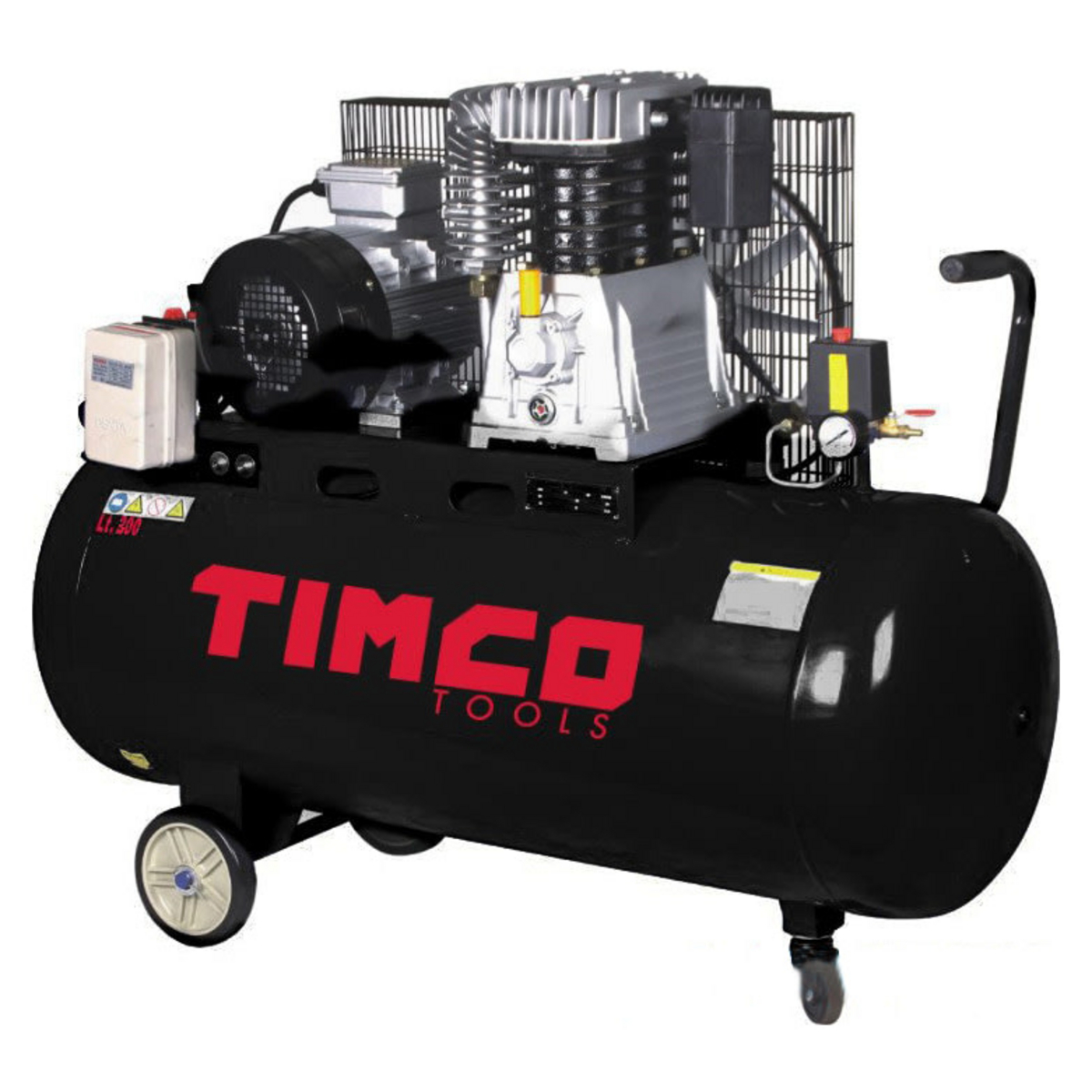 Timco remtrukken kompressor 5,5 HP 300 l