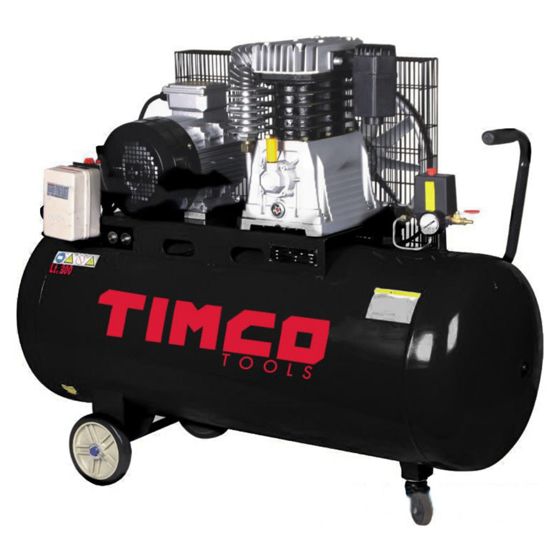 Timco remtrukken kompressor 5,5 HP 300 l