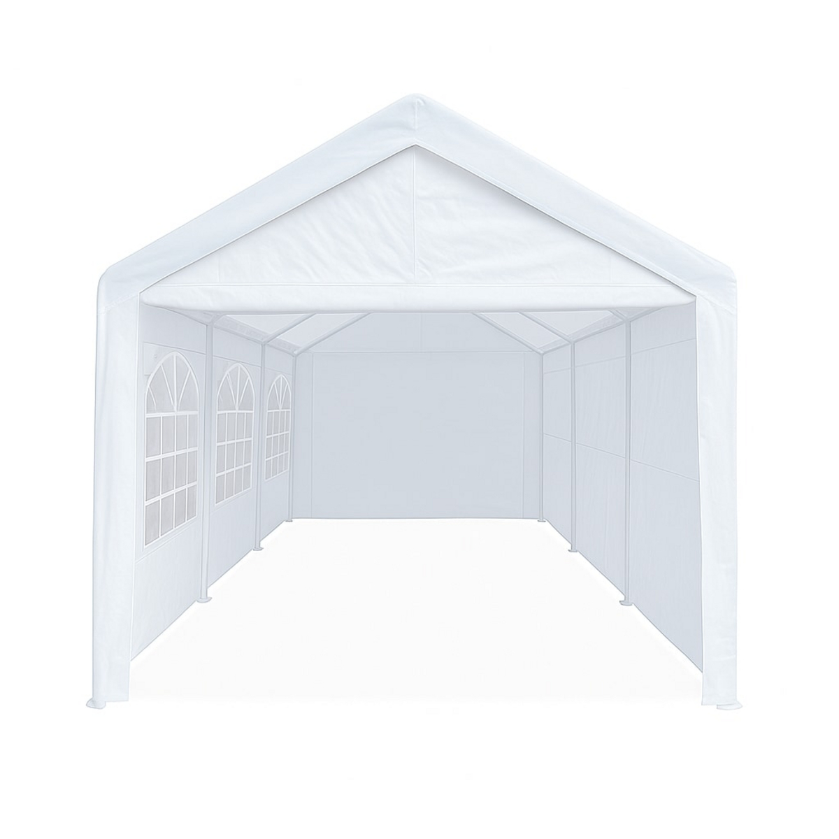 Green Land partytelt med sideåbning 3x6 m