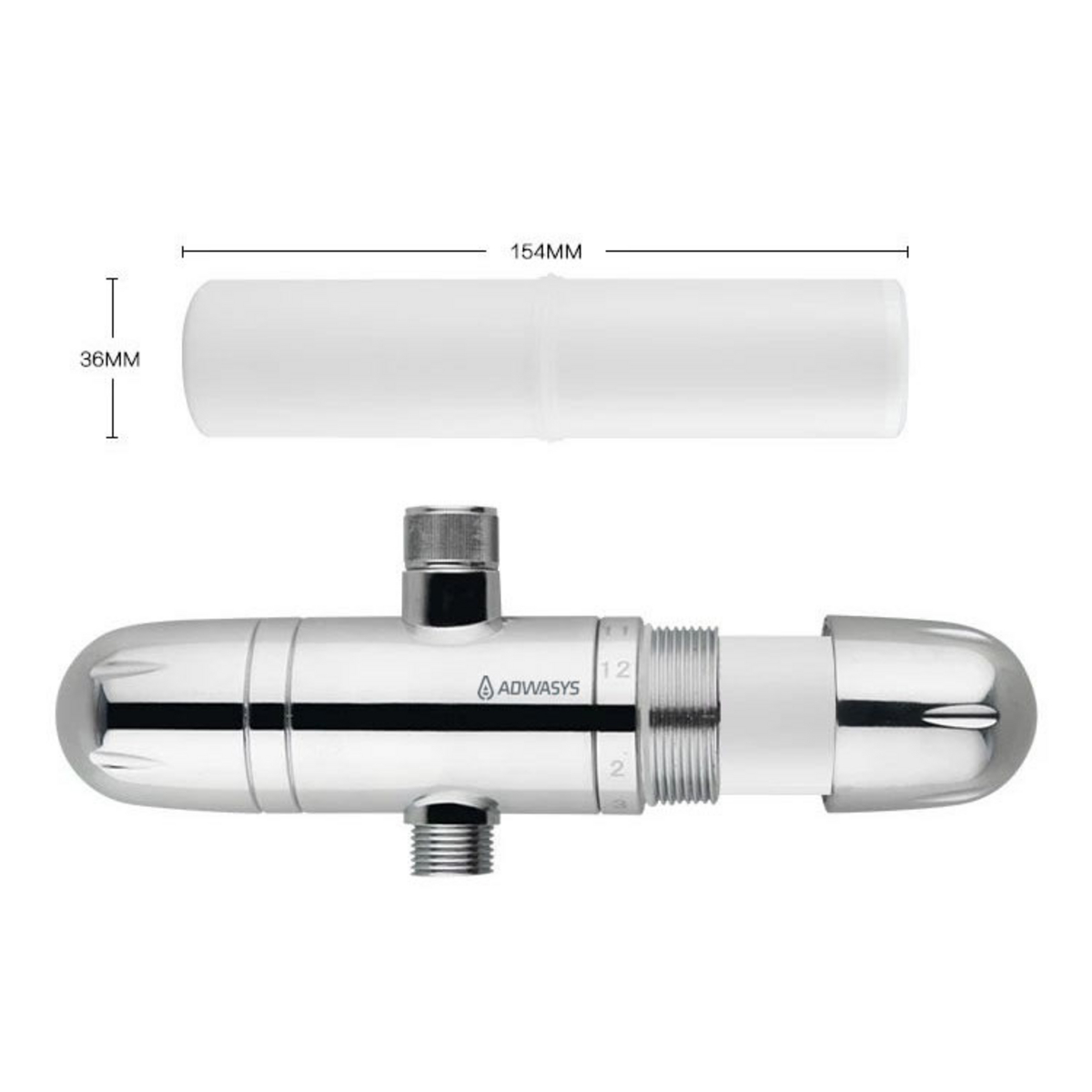 Adwasys udskiftningsfilter til brusefilter Vitalfresh-02