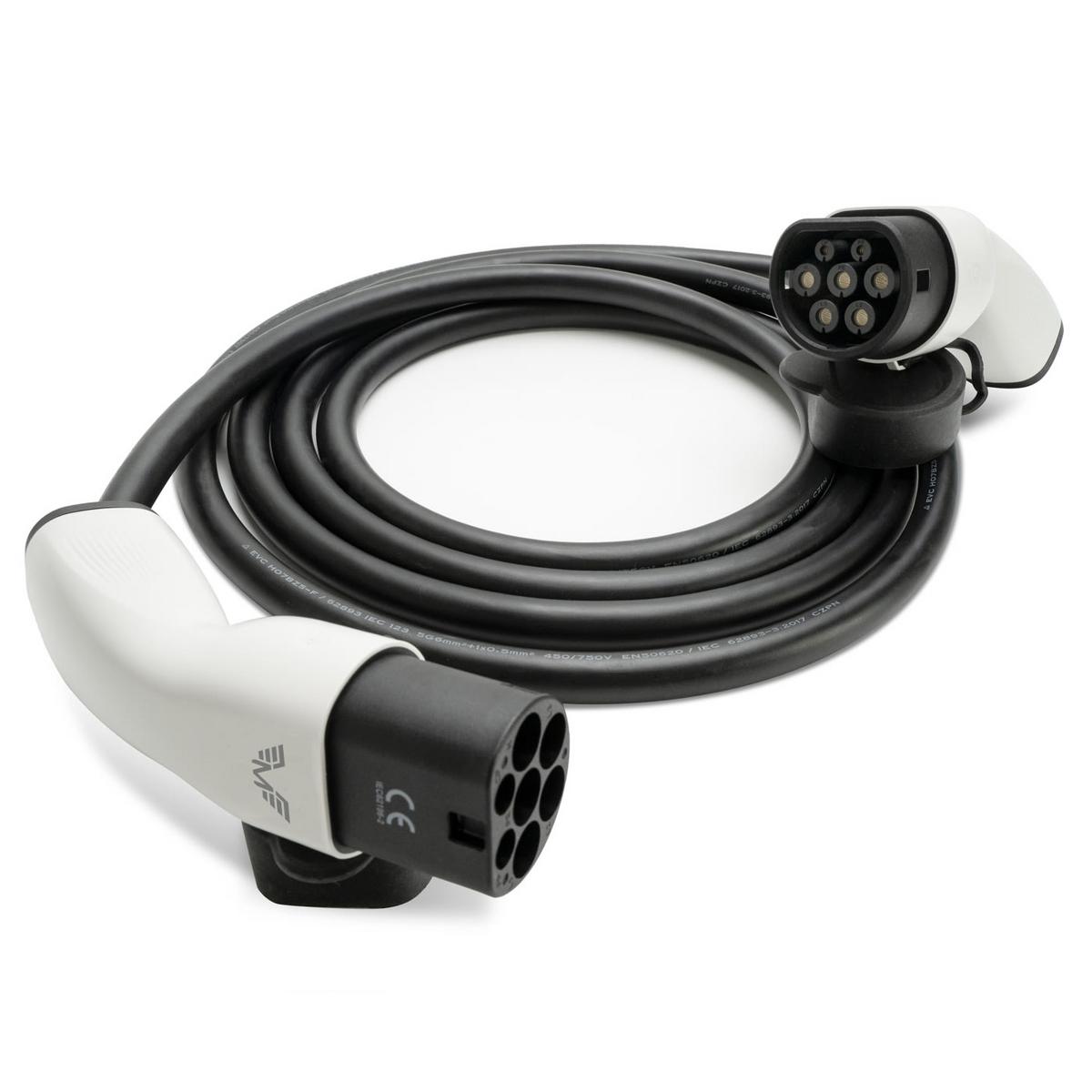 Motorwerk ladekabel til elbil EVSE Type 2 11 kW 5 m
