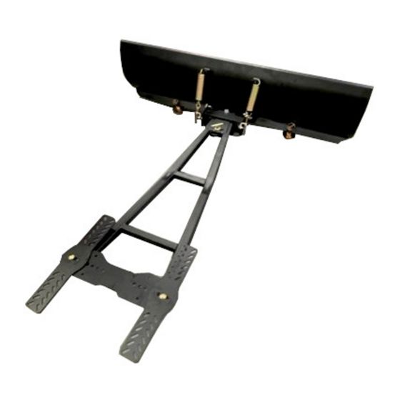 Clou kofangerplade til ATV 150 cm