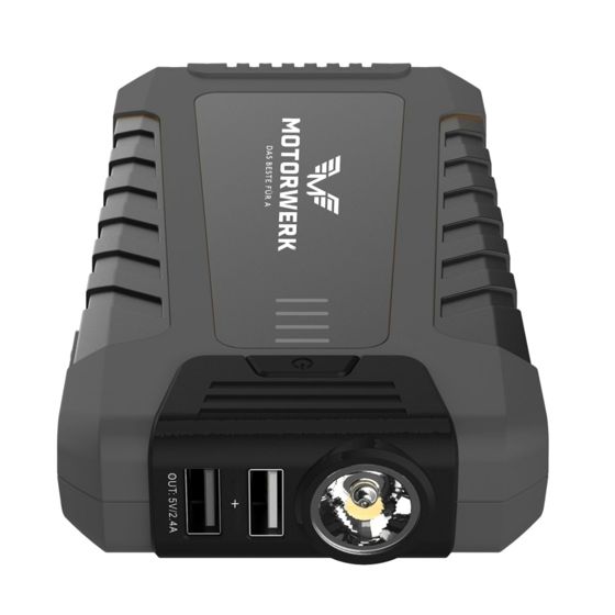 Motorwerk nødstarter 12 V 8000 mAh 1200 A