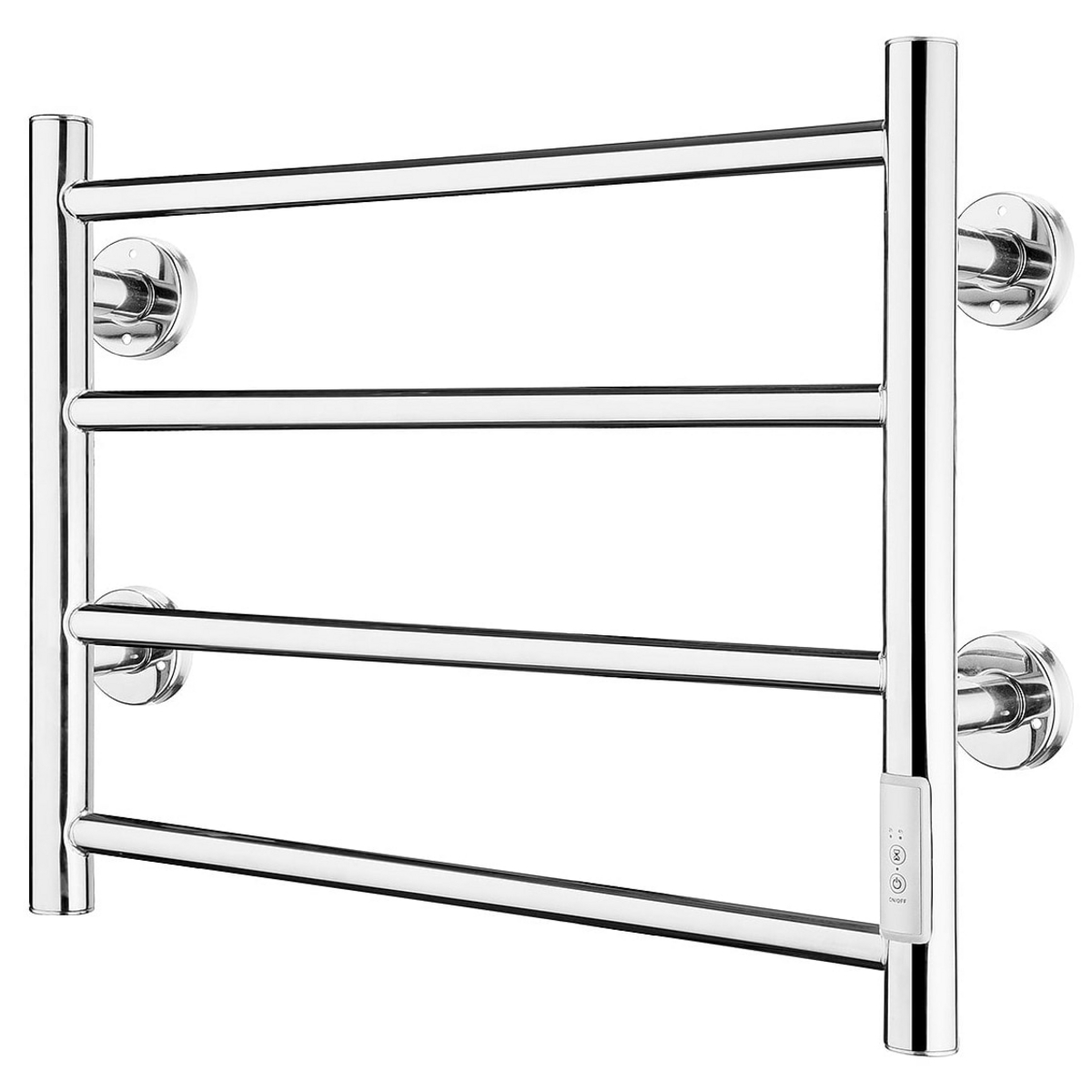 Innosanit håndklædetørrer 4 stænger 40 W rustfrit stål