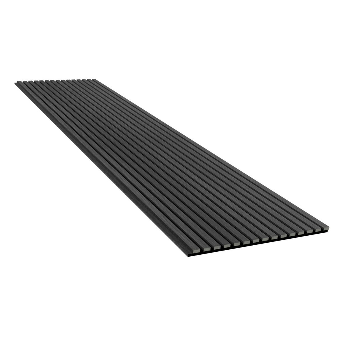 Evella akustikpanel i træfiner VN27 2400x600 mm sort eg