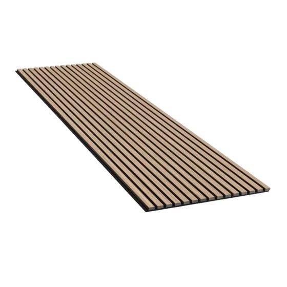 Evella akustikpanel i træfiner VN40 2400x600 mm eg