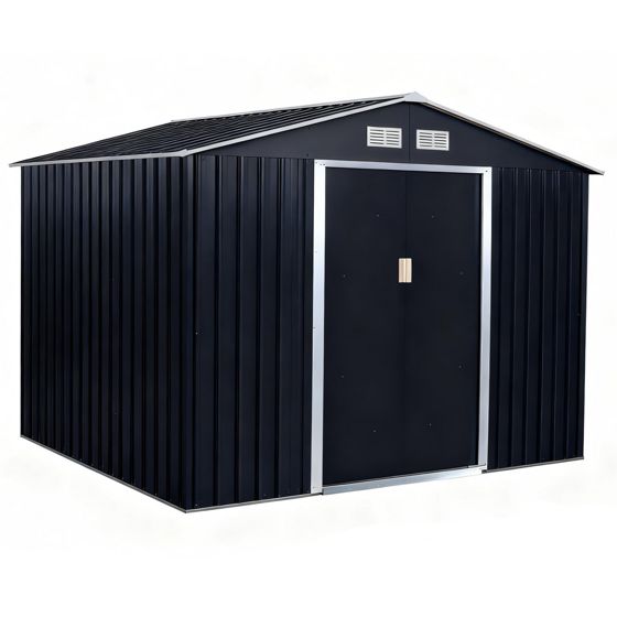 Green Land redskabsskur med sadeltag 2,5 m²