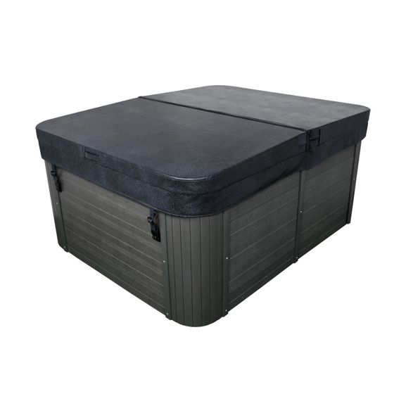 Nordspa udendørs pooldæksel Thermo-X 218 sort