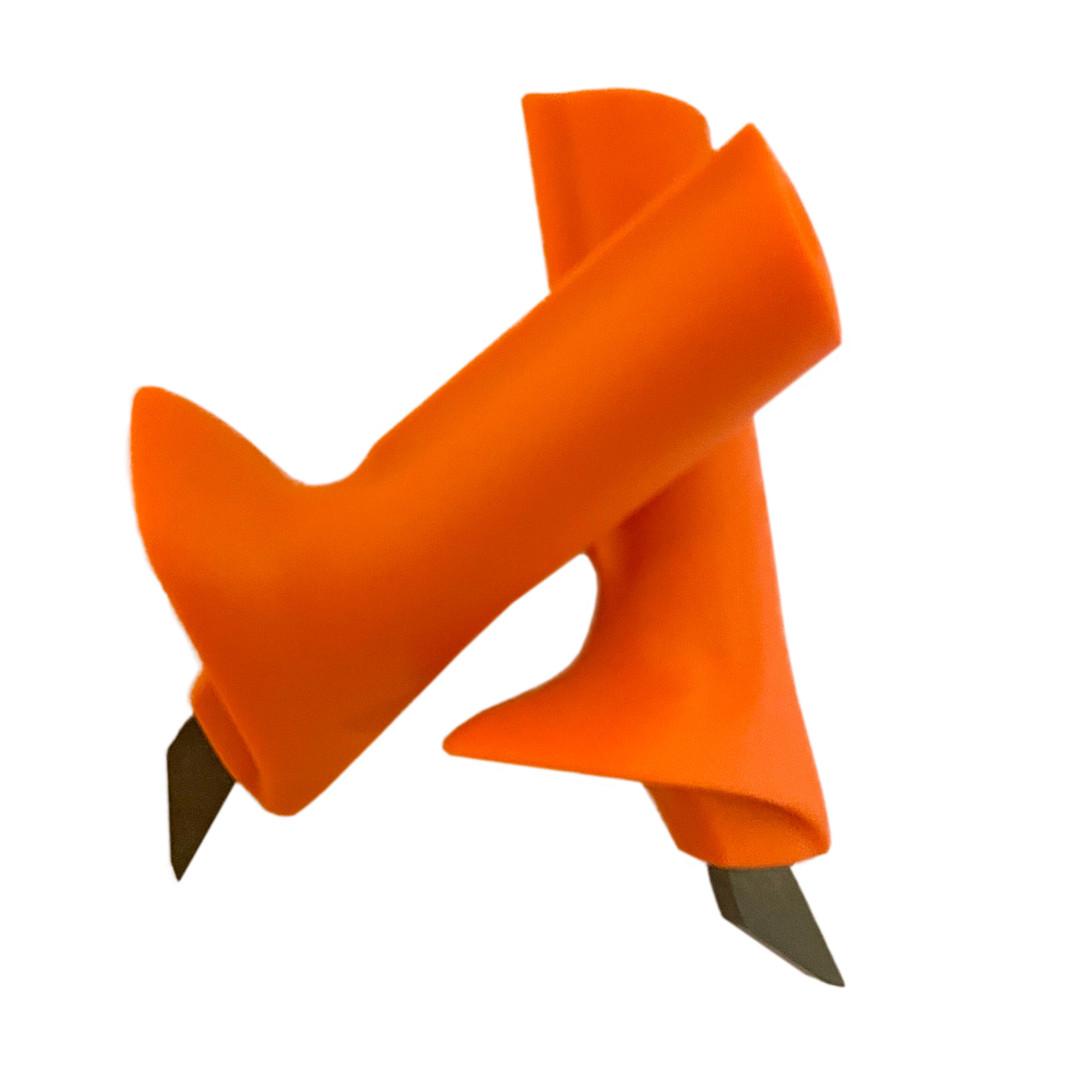 Exel Power Roller Rulleskispids, Orange, 8,5mm