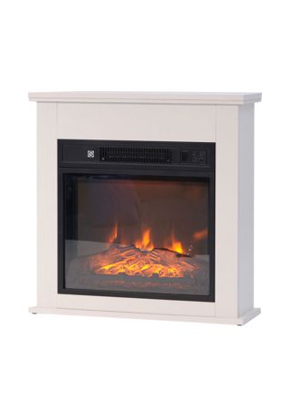 Lykke el pejs S, 2000W, hvid