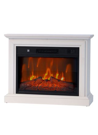 Lykke el pejs M, 2000W, hvid