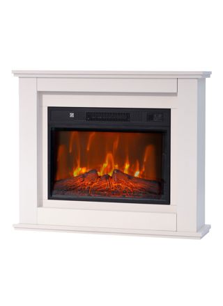 Lykke el pejs L, 2000W, hvid
