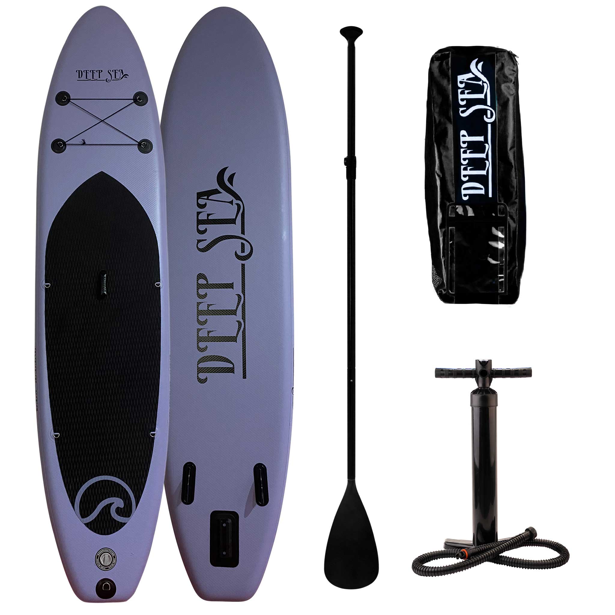 Deep Sea SUP Board sæt XXL 330cm, Blå
