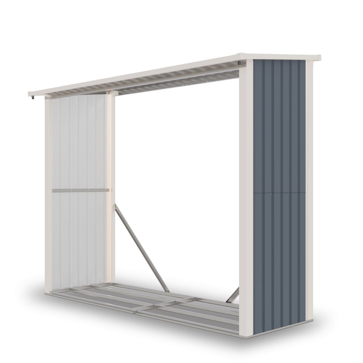 Fornorth Brændeskur 242x89x190cm (2.15m2)