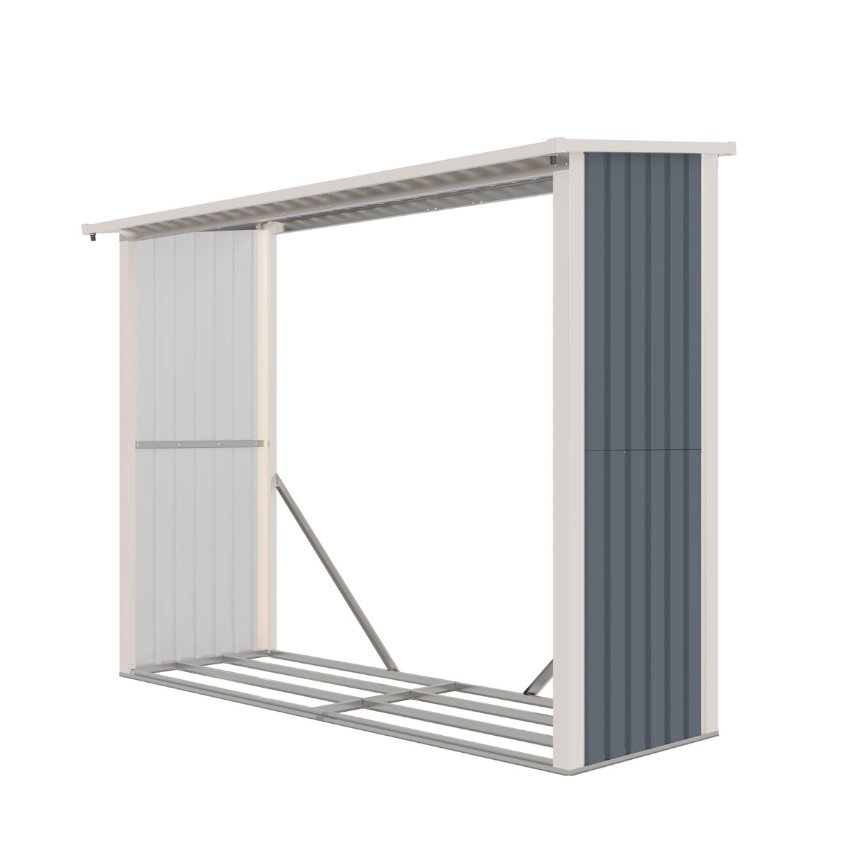 Fornorth Brændeskur 242x89x190cm (2.15m2)