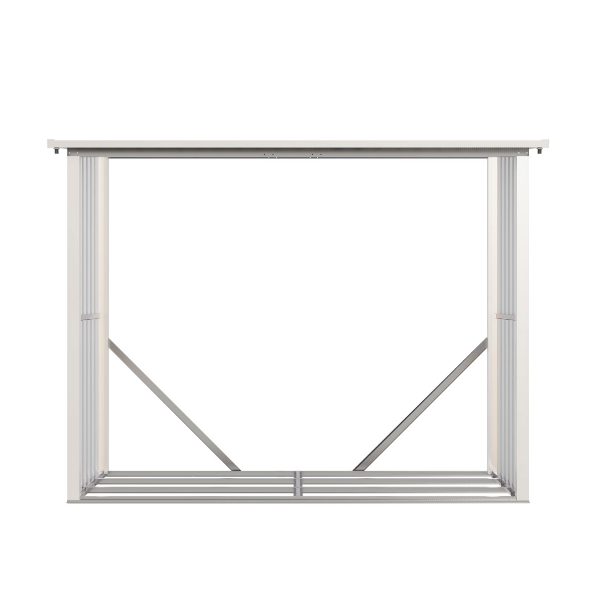 Fornorth Brændeskur 242x89x190cm (2.15m2)